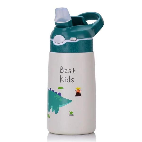 Imagem de Garrafa Térmica Infantil 400ml com Bico de Pato - Aço Inoxidável