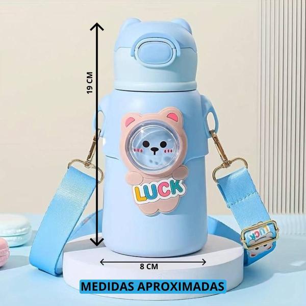 Imagem de Garrafa Termica Infantil 500mL 3D