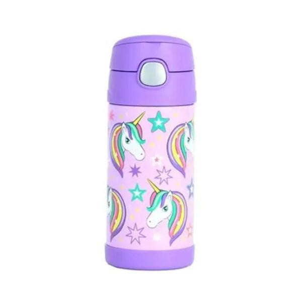 Imagem de Garrafa Térmica Infantil Funtainer 355ml Unicórnio - Thermos