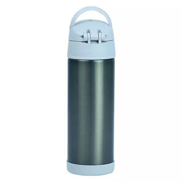 Imagem de Garrafa Térmica Infantil Funtainer 470ml Cinza Claro Thermos