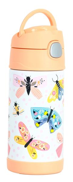 Imagem de Garrafa Térmica Infantil Thermos 355ml Borboletas Mariposas