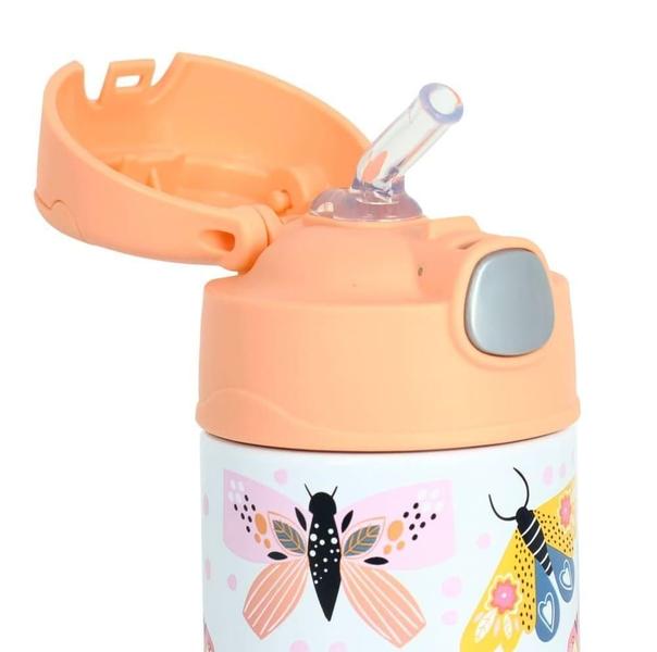 Imagem de Garrafa Térmica Infantil Thermos 355Ml Borboletas Mariposas