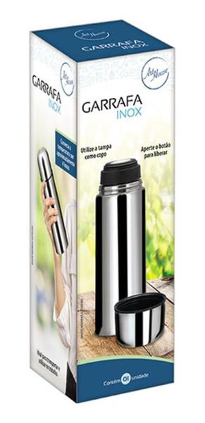 Imagem de Garrafa Térmica Inox 300ml - Conserva Temperatura