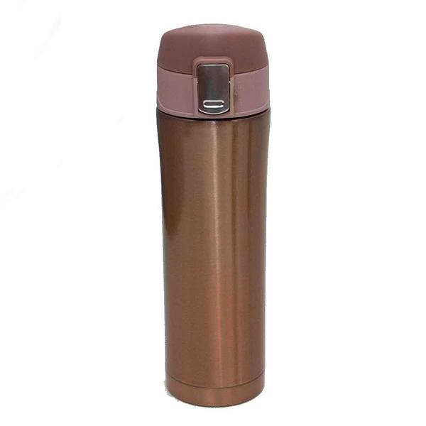 Imagem de Garrafa Térmica Inox 500ML Ou 350ML Café Suco Água Caminhada Passeo Portatil