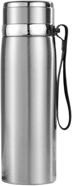 Imagem de Garrafa Térmica Inox 600Ml Inquebrável De Viagem Portátil Para Café Água Bebidas Chá