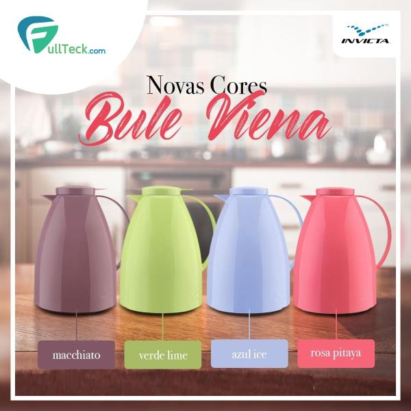 Imagem de Garrafa Térmica Invicta Bule Viena Baby 400ml Café Chá Leite