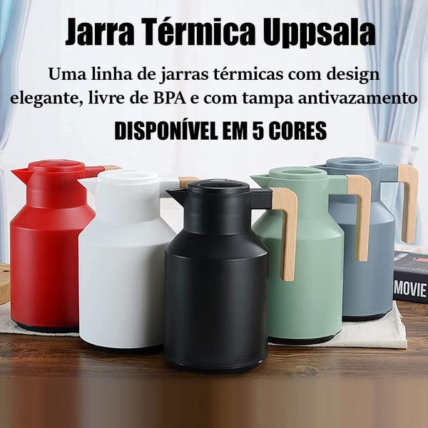 Imagem de Garrafa Térmica Jarra Bule Café Chá Minimalista 1L - Mori