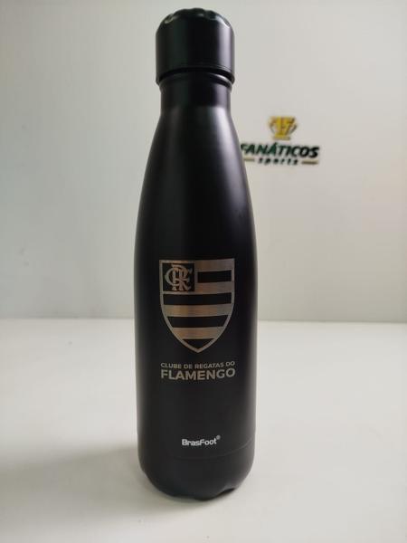 Garrafa termica metal neo 500ml - flamengo laser - Brasfoot Imagem de Garrafa termica metal neo 500ml - flamengo laser
