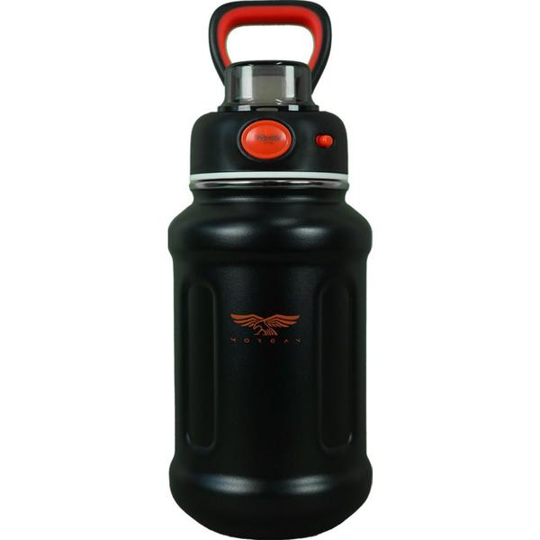 Imagem de Garrafa Termica Morgan Arvin com Canudo - Preto 600ML