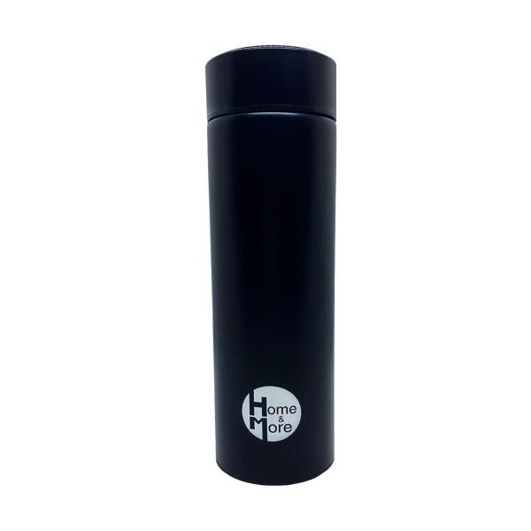 Garrafa Térmica Preto 500Ml Sensor Temperatura Na Tampa - Home & More Imagem de Garrafa Térmica Preto 500Ml Sensor Temperatura Na Tampa