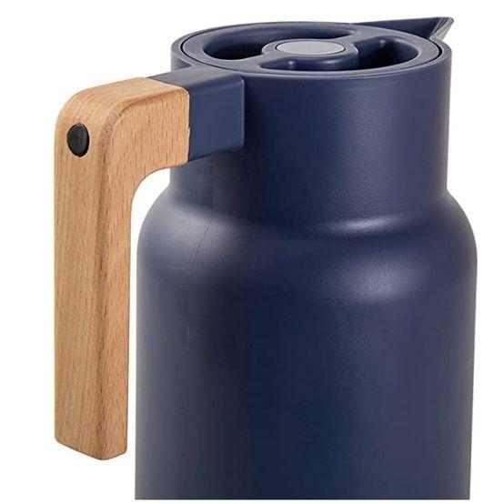 Imagem de Garrafa Térmica Wood Fashion Azul1 L Termopro