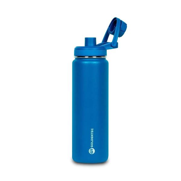 Imagem de Garrafa thermos  750ml azul marinho gt3 - goldentec