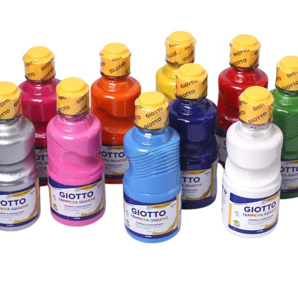 Imagem de Garrafa tinta giotto tempera guache 250ml escolha a cor