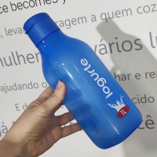 Imagem de Garrafa Tupperware 1L Eco Tupper Quadrada Retornável