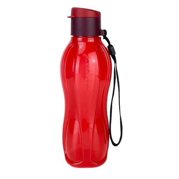 Imagem de Garrafa Tupperware Eco Tupper Plus 500ml Vermelho Cereja