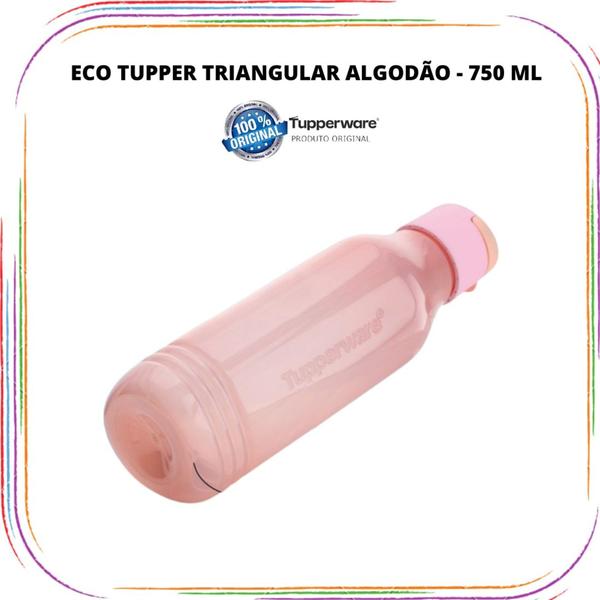 Imagem de Garrafa Tupperware Eco Tupper Triangular Plus - 750 ml