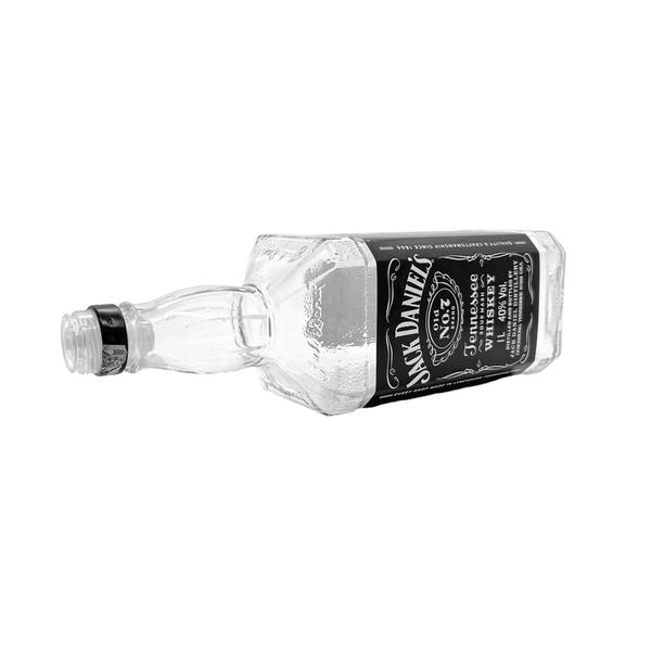 Imagem de Garrafa Vazia Jack Daniel's 1l Com Dosador e Sem Tampa