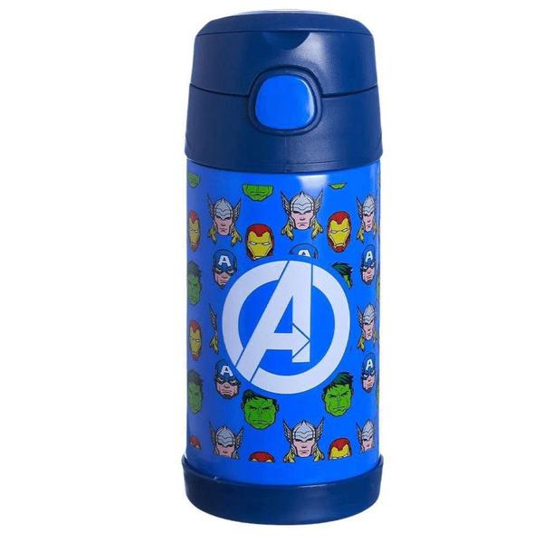 Imagem de Garrafa Vingadores Térmica  400ML Oficial Marvel - Zona Criativa