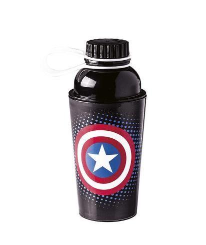 Imagem de Garrafa vip capitão america 430ml  9776 - plasutil 