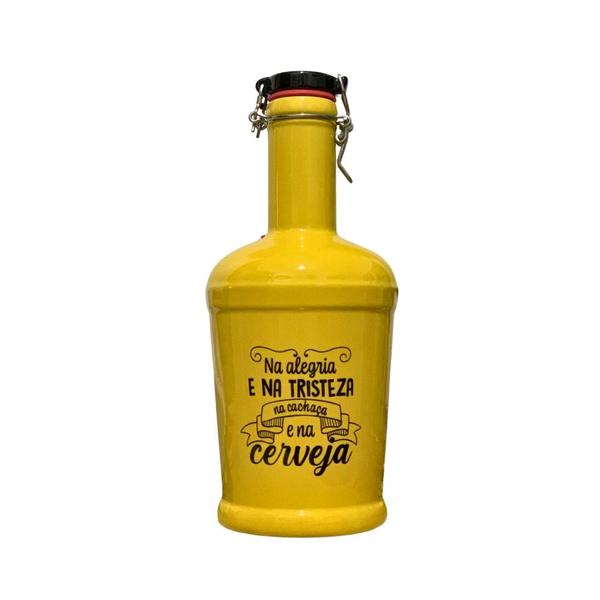 Imagem de Garrafão Growler Chopp ou Cerveja Cerâmica 2 Litros