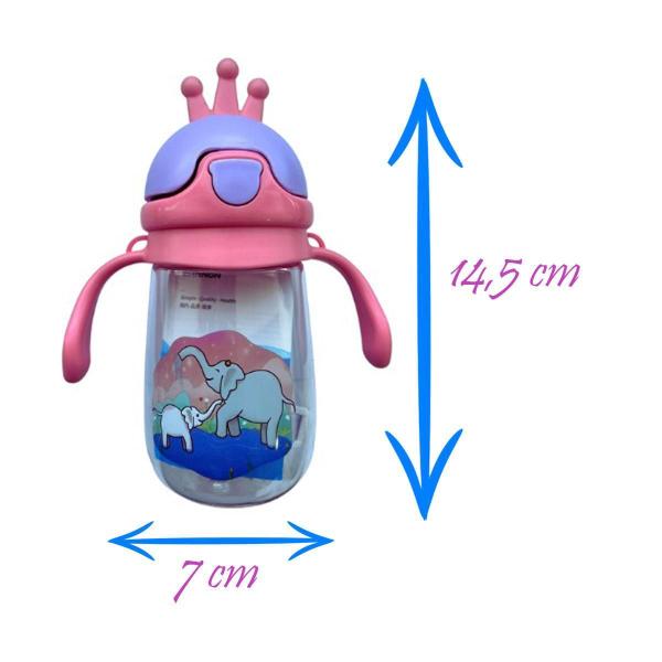 Imagem de Garrafinha Com Alça Coroa 350Ml - Elefante