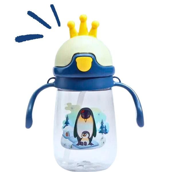 Imagem de Garrafinha Com Alça Coroa 350Ml - Pinguim