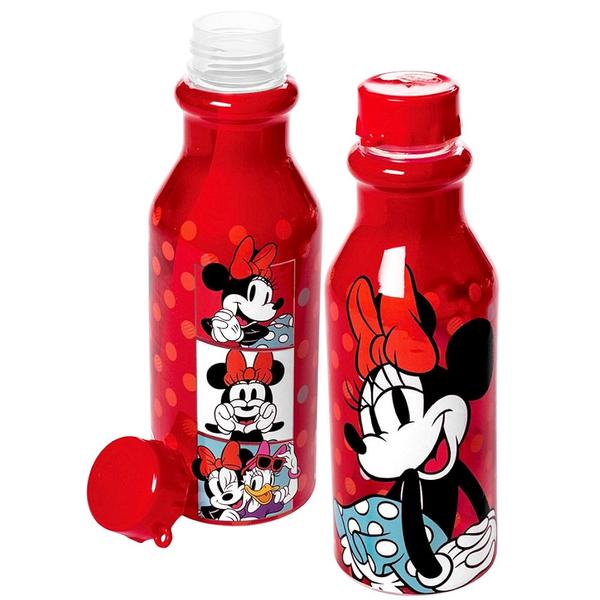 Imagem de Garrafinha com tampa da Minnie Disney 500ml Vermelha