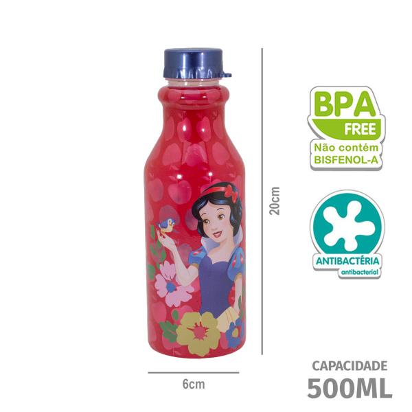 Imagem de Garrafinha de Água Infantil 500 ML Escolar Plasútil