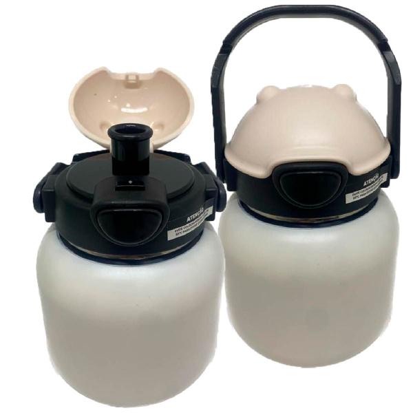 Garrafinha De Agua Infantil 700 ml Squeeze Térmica - BRANCO - C3b Comércio Imagem de Garrafinha De Agua Infantil 700 ml Squeeze Térmica - BRANCO