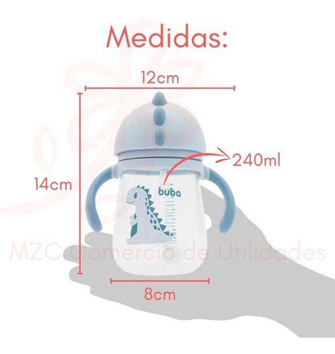 Imagem de Garrafinha De Agua Infantil Com Canudo Retratil De Silicone