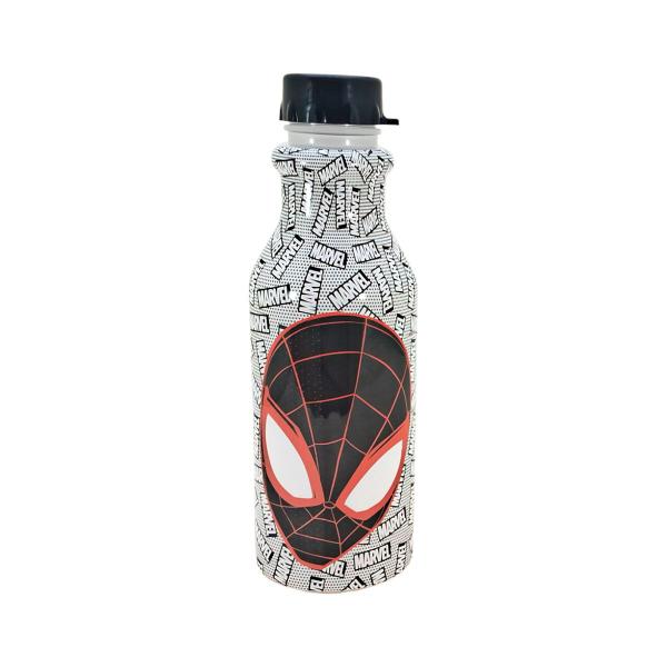 Imagem de Garrafinha de Água Infantil Homem Aranha 500 ML Escolar Plasútil