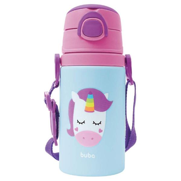 Garrafinha De Alumínio Animal Fun Unicórnio (450ml)- Buba Imagem de Garrafinha De Alumínio Animal Fun Unicórnio (450ml)- Buba