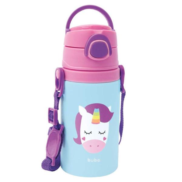 Garrafinha De Alumínio Animal Fun Unicórnio (450ml)- Buba Imagem de Garrafinha De Alumínio Animal Fun Unicórnio (450ml)- Buba