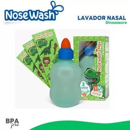 Imagem de Garrafinha de Lavagem Nasal Infantil Dinossauro - Nosewash