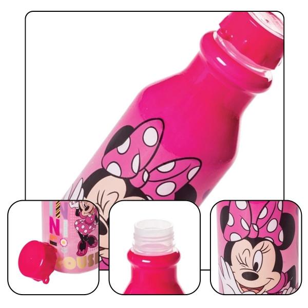 Imagem de Garrafinha de Plástico Minnie Tampa Rosca - 500ml