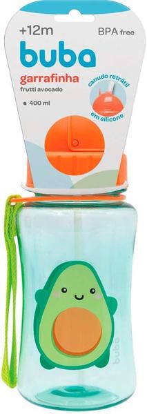 Garrafinha Frutti Infantil Buba 350ml Silicone Tampa Retrátil +12m Imagem de Garrafinha Frutti Infantil Buba 350ml Silicone Tampa Retrátil +12m