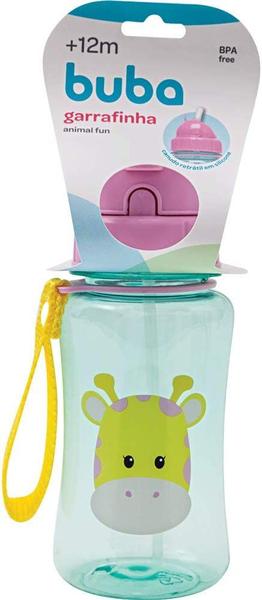 Garrafinha Frutti Infantil Buba 350ml Silicone Tampa Retrátil +12m Imagem de Garrafinha Frutti Infantil Buba 350ml Silicone Tampa Retrátil +12m