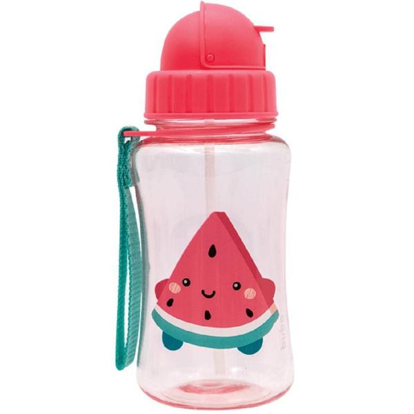 Imagem de Garrafinha Frutti Melancia Buba 400ml - Canudo Silicone