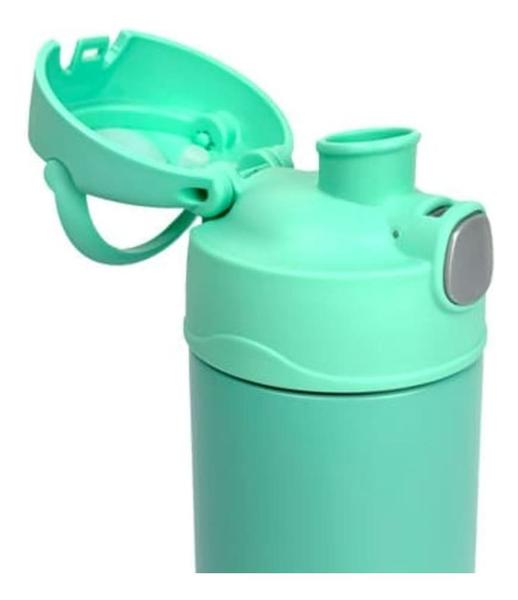 Imagem de Garrafinha Garrafa Térmica Thermos 470ml Até 12h Frio Verde