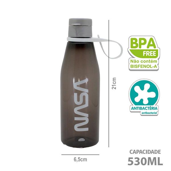 Garrafinha Infantil de Plástico Com Tampa Abre Fácil 530ml Plasútil Imagem de Garrafinha Infantil de Plástico Com Tampa Abre Fácil 530ml Plasútil