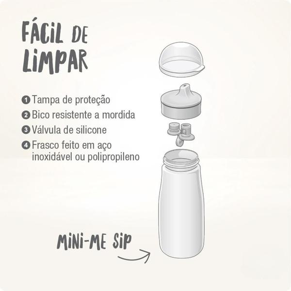 Imagem de Garrafinha Infantil Mini-Me 300Ml Abelha Verde - Nuk