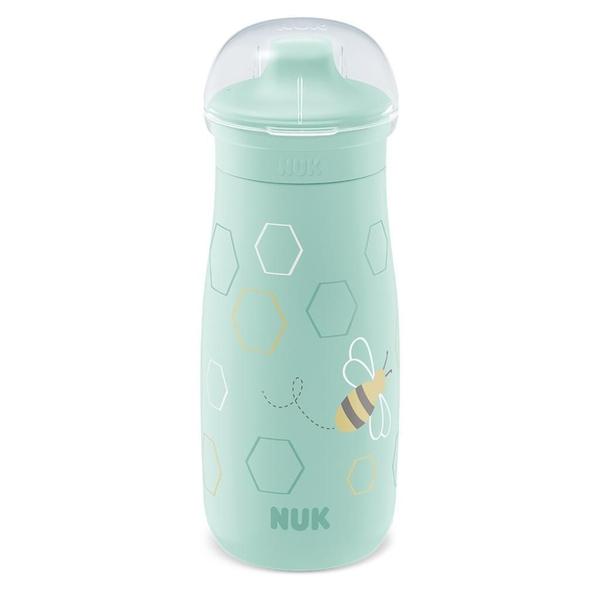 Garrafinha Infantil Mini-Me 300Ml Abelha Verde - Nuk Imagem de Garrafinha Infantil Mini-Me 300Ml Abelha Verde - Nuk
