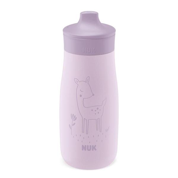 Garrafinha Infantil Mini-Me 300Ml Inox Deer Roxo - Nuk Imagem de Garrafinha Infantil Mini-Me 300Ml Inox Deer Roxo - Nuk