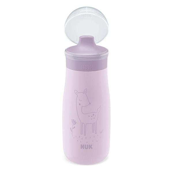 Garrafinha Infantil Mini-Me 300Ml Inox Deer Roxo - Nuk Imagem de Garrafinha Infantil Mini-Me 300Ml Inox Deer Roxo - Nuk