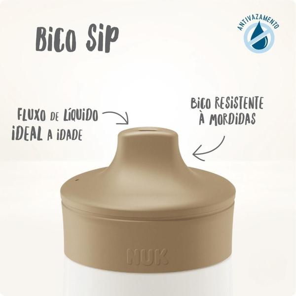 Garrafinha Infantil Mini-Me 300Ml Inox Deer Roxo - Nuk Imagem de Garrafinha Infantil Mini-Me 300Ml Inox Deer Roxo - Nuk