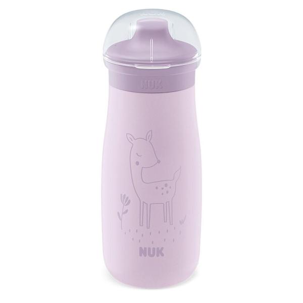 Garrafinha Infantil Mini-Me 300Ml Inox Deer Roxo - Nuk Imagem de Garrafinha Infantil Mini-Me 300Ml Inox Deer Roxo - Nuk
