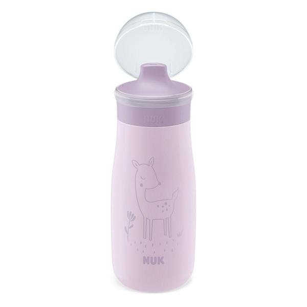 Imagem de Garrafinha Infantil Mini-Me 300Ml Inox Deer Roxo - Nuk