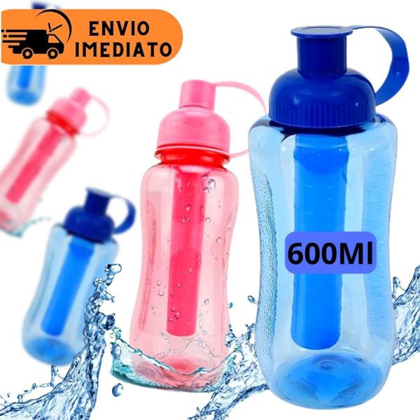 Imagem de Garrafinha Squeeze 600Ml Academia Barata C/NF 