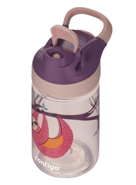 Imagem de Garrafinha Squeeze Autospout Infantil Contigo Kids Bicho Preguiça 414ml