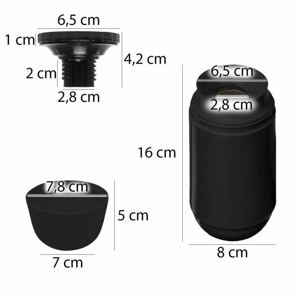 Imagem de Garrafinha Térmica 250ml para Maternidade Lanche Viagem Escritório Água Chá Café p/ Camping Pesca Suco Garrafa